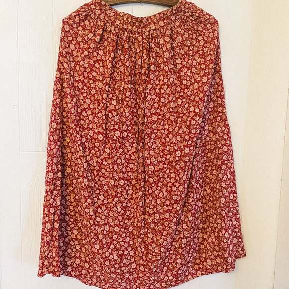 Vintage Floral Midi Skirt - Picture 1 of 3